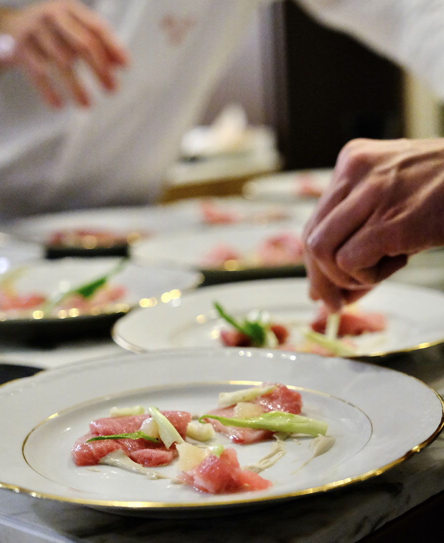 Esperienze gastronomiche a Villa Zamparina